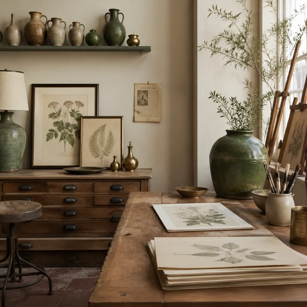Studio scene